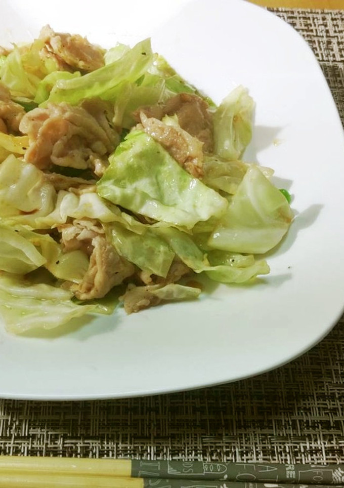 ニンニク増し増し野菜炒め-レシピのメイン写真