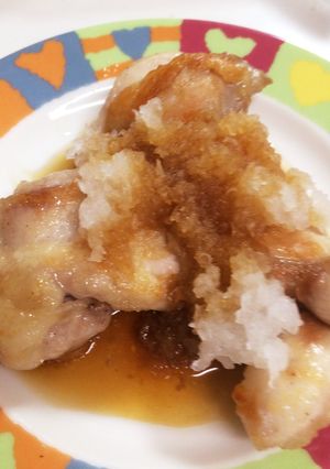 にんにくでガッツリ☆鶏もも肉のおろしがけ-レシピのメイン写真