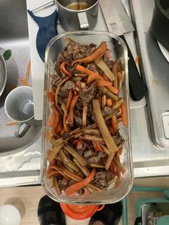 すき焼きのタレで作るきんぴらごぼう-レシピのメイン写真