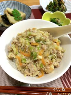 筍と鶏ミンチのそぼろあん♪-レシピのメイン写真