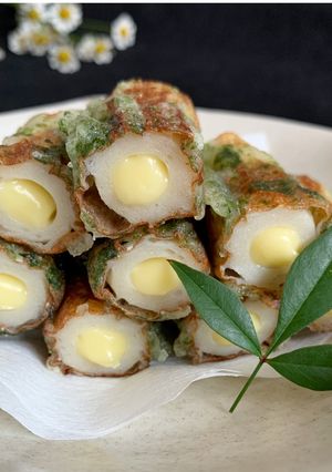 チーズ入りちくわ磯辺揚げ-レシピのメイン写真