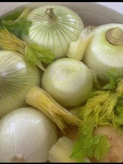 新玉ねぎの丸ごとスープ-レシピのメイン写真