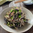 レンジで!ひじきごぼうの梅マヨサラダ