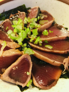 市販パック●カツオの海苔たたき丼-レシピのメイン写真