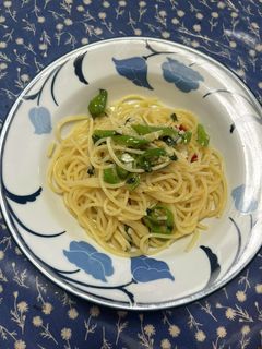 獅子唐と大葉のペペロンチーノ-レシピのメイン写真