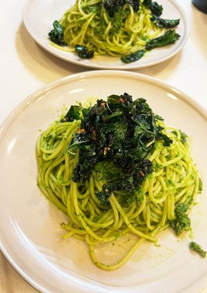 ケールのパスタ-レシピのメイン写真