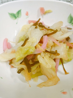 白菜の塩昆布和え-レシピのメイン写真