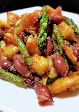 ホタルイカと新じゃがのバターソテー-レシピのメイン写真