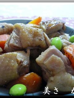 がんもと鶏肉の煮物-レシピのメイン写真