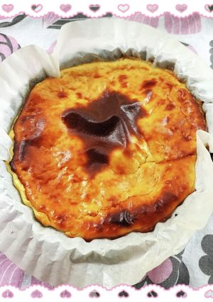 バスクチーズケーキ-レシピのメイン写真