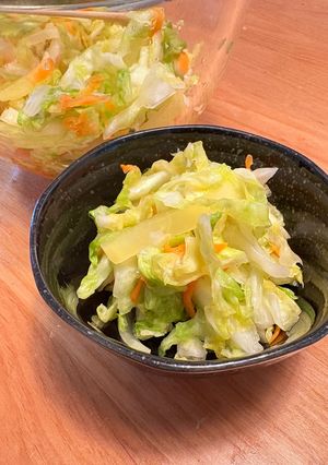 春キャベツと新玉ねぎの和風甘酢漬け-レシピのメイン写真