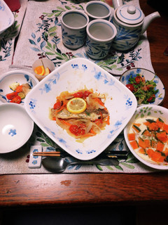 レモン香る真鯛の野菜たっぷり白ワイン蒸し-レシピのメイン写真
