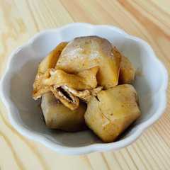 A picture of 炊飯器で✰揚げとこってりねっとり里芋煮♬.