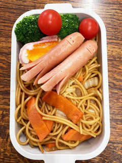 フライパン1つ!パスタで焼きそば♪-レシピのメイン写真