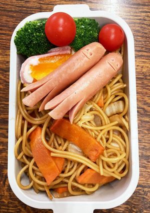 フライパン１つ！パスタで焼きそば♪-レシピのメイン写真