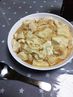 ヘルシー!コスパ良し!豆腐玉子丼-レシピのメイン写真