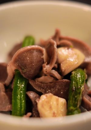 ビールに合う！砂肝にんにく炒め-レシピのメイン写真
