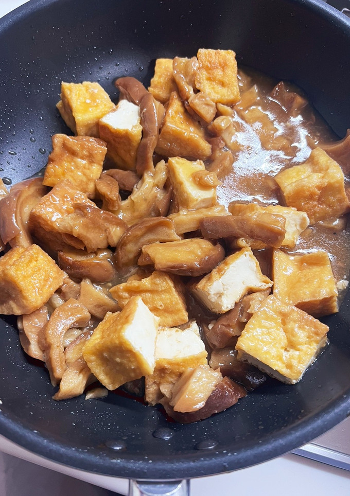 ざっくり分量！厚揚げと車麩の甘煮-レシピのメイン写真