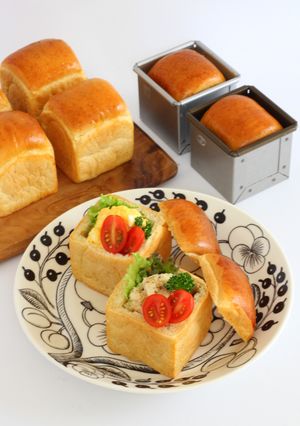 具をたっぷり詰めて♪キューブサンドイッチ-レシピのメイン写真
