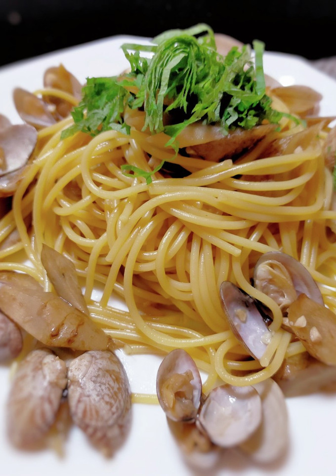あさりと新ごぼうのパスタ-レシピのメイン写真