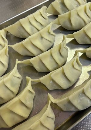 ギョウジャニンニクギョウザ-レシピのメイン写真