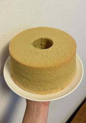 プレーンシフォンケーキ-レシピのメイン写真
