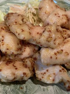 【かんたん酢使用】鶏胸肉のマスタード炒め-レシピのメイン写真