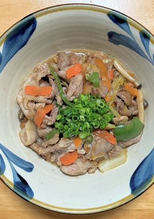 豚こま肉とミックス野菜のニンニク炒め-レシピのメイン写真