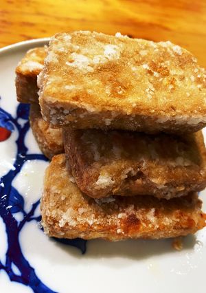 ヨーロッパのかたい豆腐の唐揚げ-レシピのメイン写真