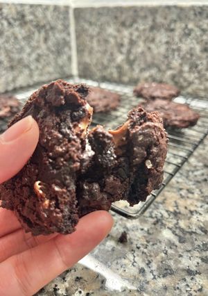 作り置き！ダブルチョコレート+塩クッキー-レシピのメイン写真