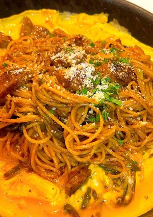 アルデンテ仕上げの鉄板ナポリタン♪-レシピのメイン写真
