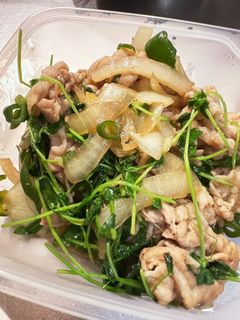 お弁当おかず☆豚しゃぶ肉の焼肉のタレ炒め-レシピのメイン写真