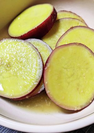 さつまいもの塩麹レモン煮-レシピのメイン写真