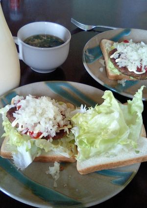 お家でハンバーガー!!-レシピのメイン写真