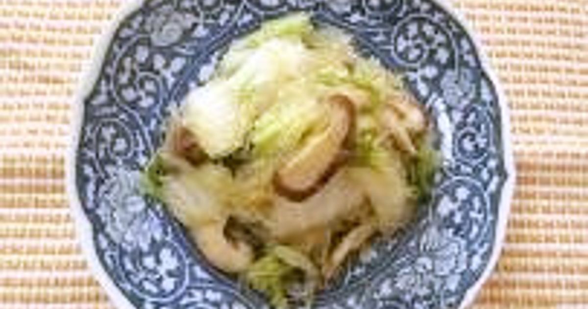 基本からアレンジまで!思わずつくりたくなる「副菜 春雨 白菜 炒めもの」のレシピ集 | クックパッド