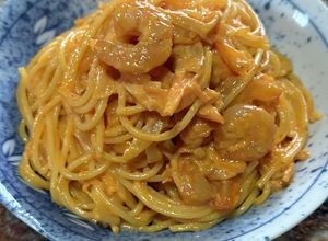 トマトペーストでクリームパスタ-レシピのメイン写真