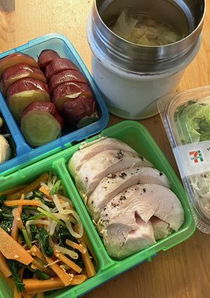 高校生女子弁当　143-レシピのメイン写真