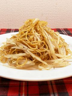モヤシで作ろう!モチモチソース焼きそば♪-レシピのメイン写真