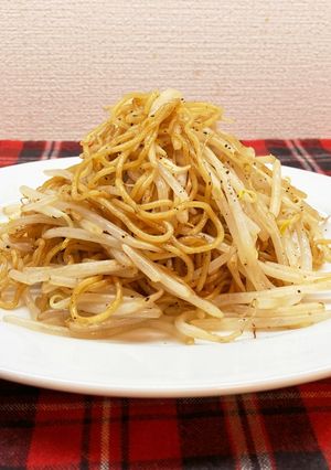 モヤシで作ろう！モチモチソース焼きそば♪-レシピのメイン写真