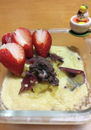 ダイエット!焼き芋のチーズケーキ-レシピのメイン写真