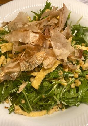 【野菜ソムリエ】京みず菜のサラダ-レシピのメイン写真