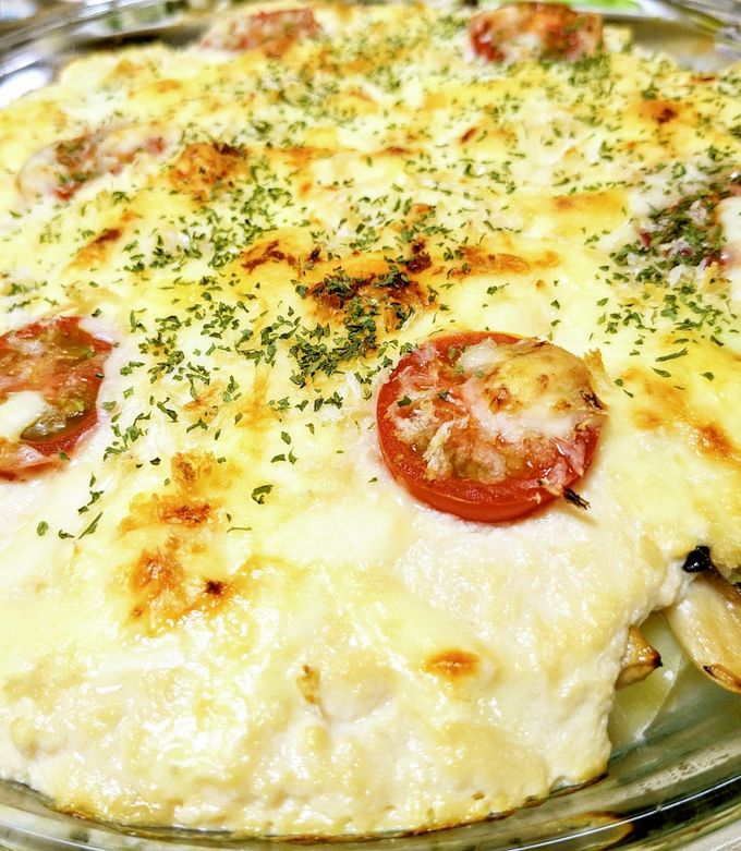 ノンバター豆腐クリーム♪ポテトグラタン-レシピのメイン写真