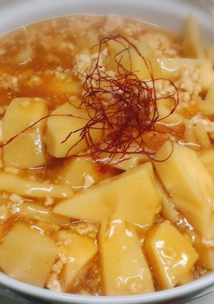 筍と鶏挽き肉の旨煮-レシピのメイン写真