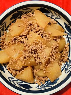 大根そぼろ炒め煮-レシピのメイン写真