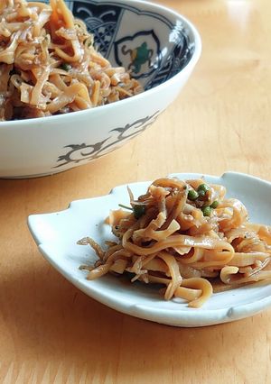 姫皮活用！発酵ちりめん山椒の佃煮-レシピのメイン写真