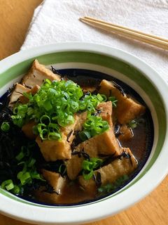 *厚揚げとひじきの甘辛煮*-レシピのメイン写真