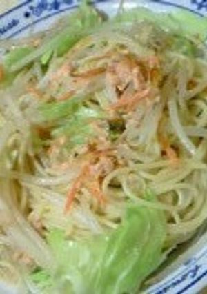 お手軽☆鮭と野菜のペペロンチーノ-レシピのメイン写真