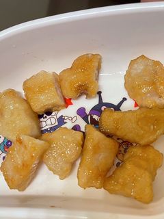 幼児食(鶏むね肉のしっとり生姜焼き)-レシピのメイン写真