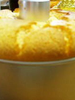 フルーツトマトのシフォンケーキ-レシピのメイン写真