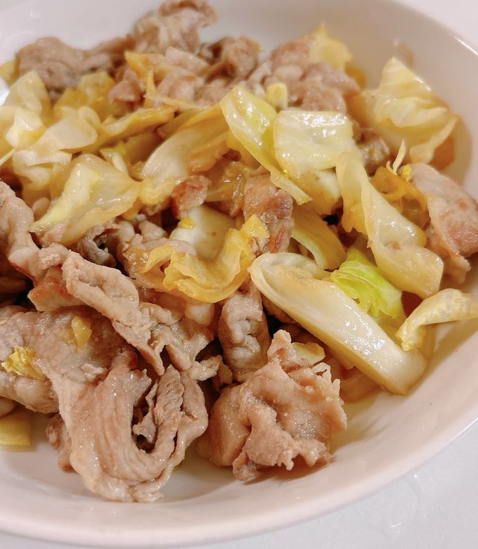 豚肉とキャベツのめんつゆオイスター炒め-レシピのメイン写真
